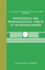 Physiological and Pharmacological Aspects of the Reticulo-Rumen - eBook