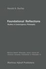 Foundational Reflections : Studies in Contemporary Philosophy - eBook