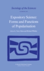 Expository Science: Forms and Functions of Popularisation - eBook