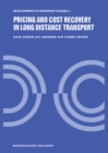 Pricing and Cost Recovery in Long Distance Transport - eBook