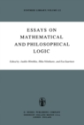 Essays on Mathematical and Philosophical Logic : Proceedings of the Fourth Scandinavian Logic Symposium and of the First Soviet-Finnish Logic Conference, Jyvaskyla, Finland, June 29-July 6, 1976 - eBook