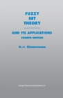 Fuzzy Set Theory-and Its Applications - eBook