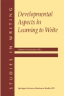 Developmental Aspects in Learning to Write - eBook