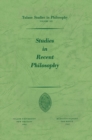 Studies in Recent Philosophy - eBook
