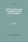 Information and Communication in Economics - eBook