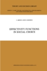 Effectivity Functions in Social Choice - eBook