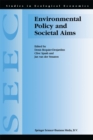 Environmental Policy and Societal Aims - eBook