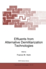 Effluents from Alternative Demilitarization Technologies - eBook