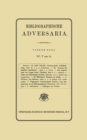 Bibliographische Adversaria - eBook