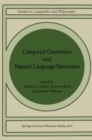 Categorial Grammars and Natural Language Structures - eBook