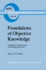 Foundations of Objective Knowledge : The Relations of Popper's Theory of Knowledge to that of Kant - eBook