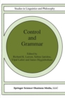 Control and Grammar - eBook