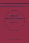 An Essay in Universal Semantics - eBook