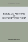 History and Philosophy of Constructive Type Theory - eBook