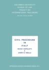 Civil Procedure in Italy - eBook