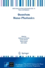 Quantum Nano-Photonics - eBook