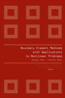 BOUNDARY ELEMENT METHODS WITH APPLICATIONS TO NONLINEAR PROBLEMS : 2nd edition - eBook