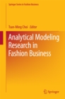 Analytical Modeling Research in Fashion Business - eBook