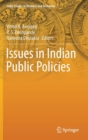Issues in Indian Public Policies - Book