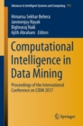 Computational Intelligence in Data Mining : Proceedings of the International Conference on CIDM 2017 - eBook