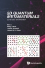 2d Quantum Metamaterials: Proceedings Of The 2018 Nist Workshop - 2018 Nist Workshop - eBook