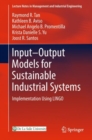 Input-Output Models for Sustainable Industrial Systems : Implementation Using LINGO - eBook
