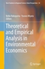 Theoretical and Empirical Analysis in Environmental Economics - eBook