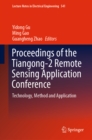 Proceedings of the Tiangong-2 Remote Sensing Application Conference : Technology, Method and Application - eBook