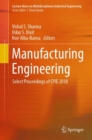Manufacturing Engineering : Select Proceedings of CPIE 2018 - eBook