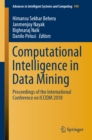 Computational Intelligence in Data Mining : Proceedings of the International Conference on ICCIDM 2018 - eBook