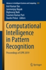 Computational Intelligence in Pattern Recognition : Proceedings of CIPR 2019 - eBook