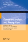 Document Analysis and Recognition : 4th Workshop, DAR 2018, Held in Conjunction with ICVGIP 2018, Hyderabad, India, December 18, 2018, Revised Selected Papers - eBook