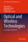 Optical and Wireless Technologies : Proceedings of OWT 2019 - eBook