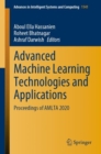 Advanced Machine Learning Technologies and Applications : Proceedings of AMLTA 2020 - eBook