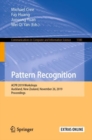 Pattern Recognition : ACPR 2019 Workshops, Auckland, New Zealand, November 26, 2019, Proceedings - eBook