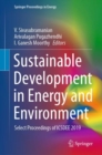 Sustainable Development in Energy and Environment : Select Proceedings of ICSDEE 2019 - eBook