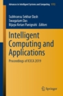 Intelligent Computing and Applications : Proceedings of ICICA 2019 - eBook