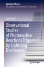 Observational Studies of Photonuclear Reactions Triggered by Lightning Discharges - eBook