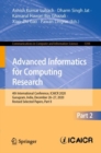 Advanced Informatics for Computing Research : 4th International Conference, ICAICR 2020, Gurugram, India, December 26-27, 2020, Revised Selected Papers, Part II - eBook