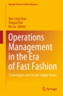 Operations Management in the Era of Fast Fashion : Technologies and Circular Supply Chains - eBook