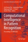 Computational Intelligence in Pattern Recognition : Proceedings of CIPR 2022 - eBook
