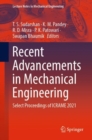Recent Advancements in Mechanical Engineering : Select Proceedings of ICRAME 2021 - eBook