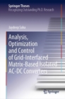 Analysis, Optimization and Control of Grid-Interfaced Matrix-Based Isolated AC-DC Converters - eBook