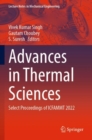 Advances in Thermal Sciences : Select Proceedings of ICFAMMT 2022 - eBook