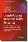Climate Change Impact on Water Resources : Proceedings of 26th International Conference on Hydraulics, Water Resources and Coastal Engineering (HYDRO 2021) - eBook