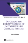 Information Theory Models Of Instabilities In Critical Systems - eBook