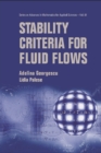 Stability Criteria For Fluid Flows - eBook