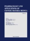 Pharmacology And Applications Of Chinese Materia Medica (Volume I) - eBook