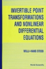 Invertible Point Transformations And Nonlinear Differential Equations - eBook