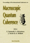 Macroscopic Quantum Coherence - Proceedings Of The International Conference - eBook